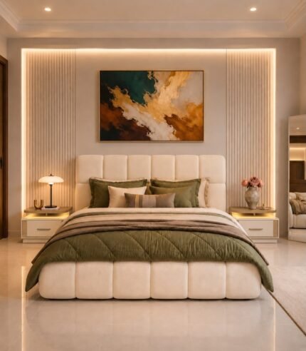 Royal Velvet Master Bedroom Set
